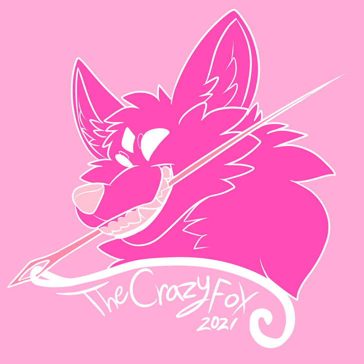 TheCrazyFox Crafts Logo TheCrazyFox Crafts Logo